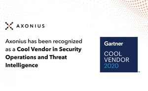 Axonius Recognized as a Cool Vendor for Security Operations & Threat Intelligence