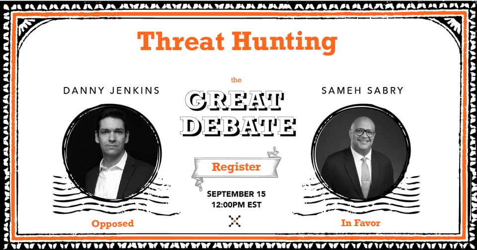 Great Debate Webinar Threat Hunting